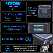 Ubigbuy 420W GaN Charging Station