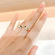 Sterling Silver Pave Zirconia Ring
