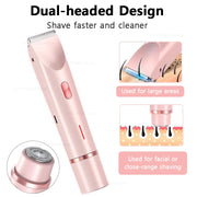 Women's Dual-Head Electric Shaver