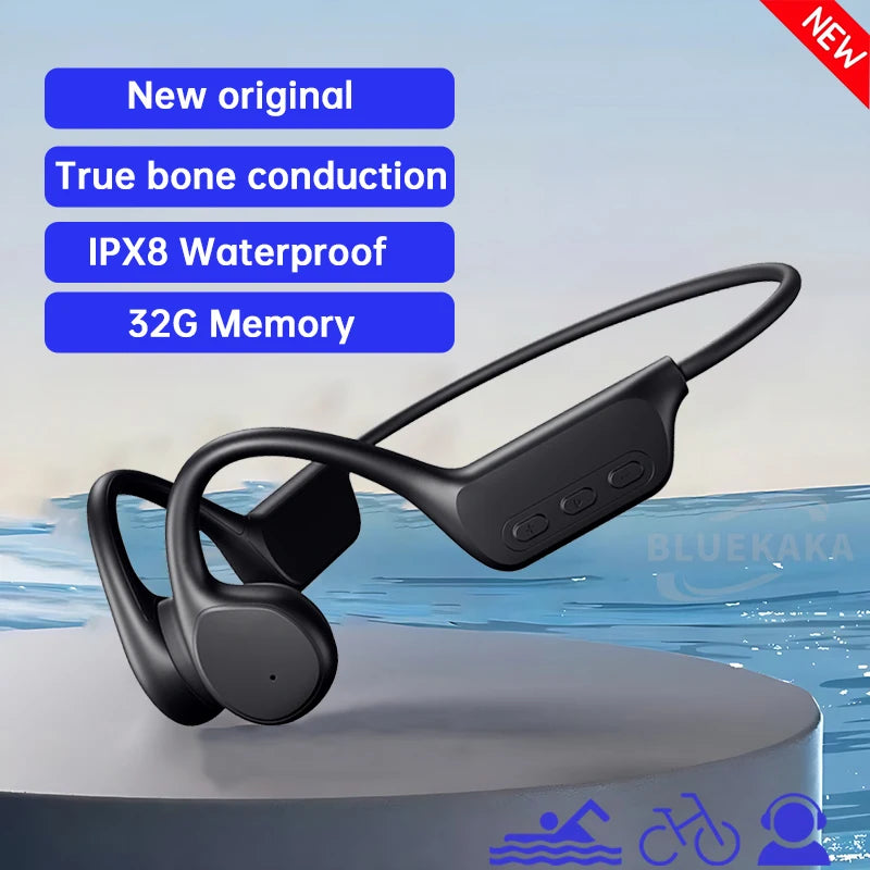 Open-Ear Swimming Headphones with MP3 Storage – detail view 11