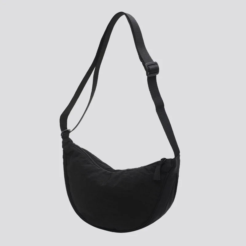 Nylon Crossbody Tote Bag