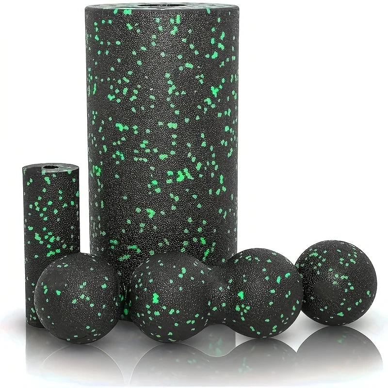 5-Piece Foam Roller & Mobility Set