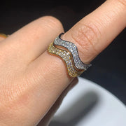 Cubic Zirconia Wave Jewelry Collection