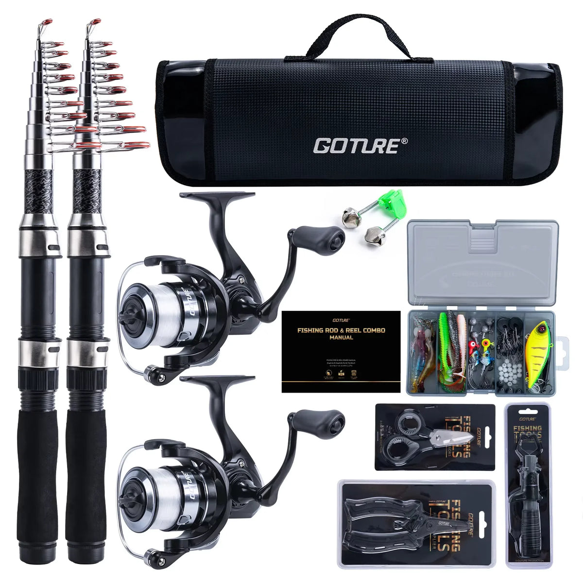 Goture Travel Fishing Combo Kit