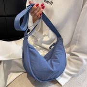 Nylon Crossbody Tote Bag