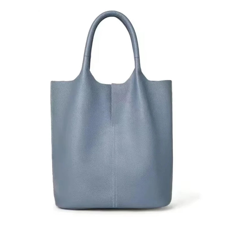 Large Cowhide Leather Tote Bag