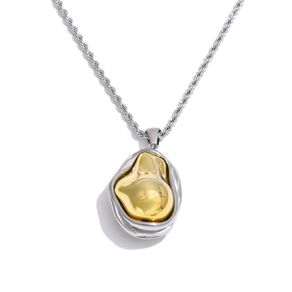 Baroque Pearl-Style Jewelry Set