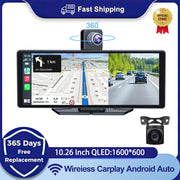 10.26-Inch Wireless CarPlay Dash Display