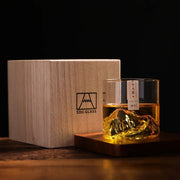 3D Glacier Whiskey Glass Set