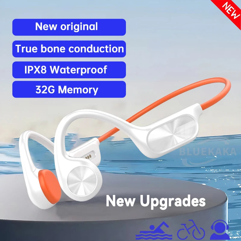 Open-Ear Swimming Headphones with MP3 Storage – detail view 7