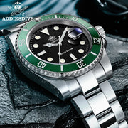 ADDIESDIVE Stainless Steel Quartz Watch