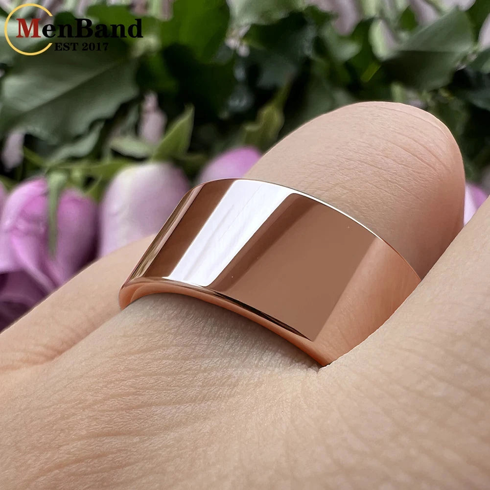 10–12mm Wide Tungsten Ring