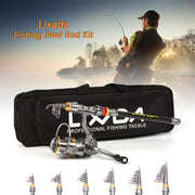 Lixada Telescopic Fishing Rod & Reel Combo