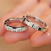 Sterling Silver Pave Zirconia Ring