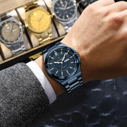 POEDAGAR Men's Sport Quartz Watch