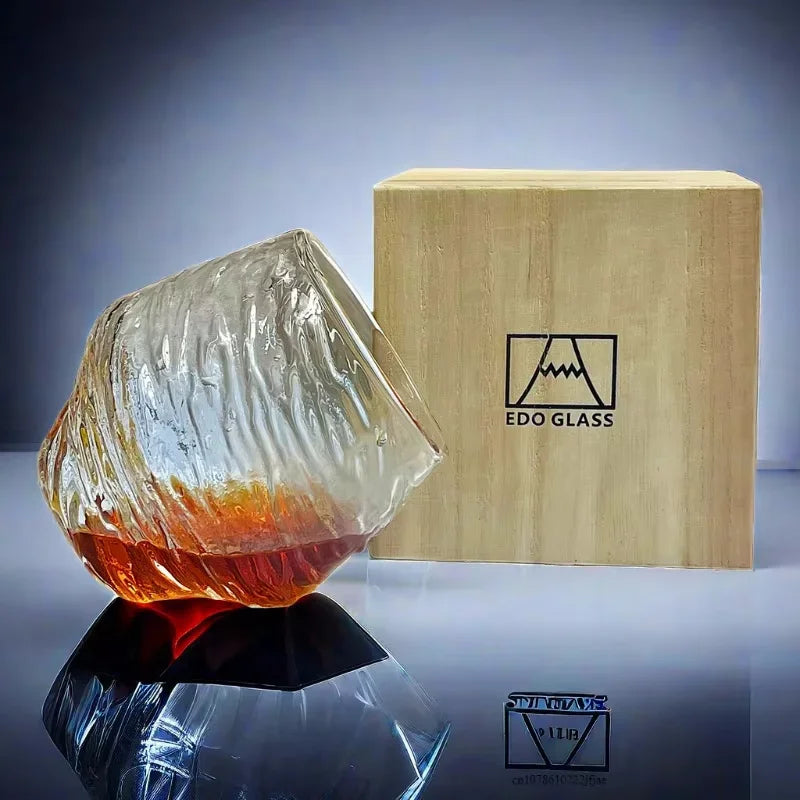 3D Glacier Whiskey Glass Set