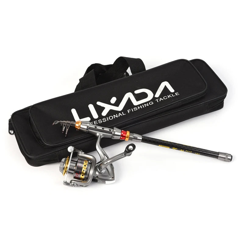 Lixada Telescopic Fishing Rod & Reel Combo
