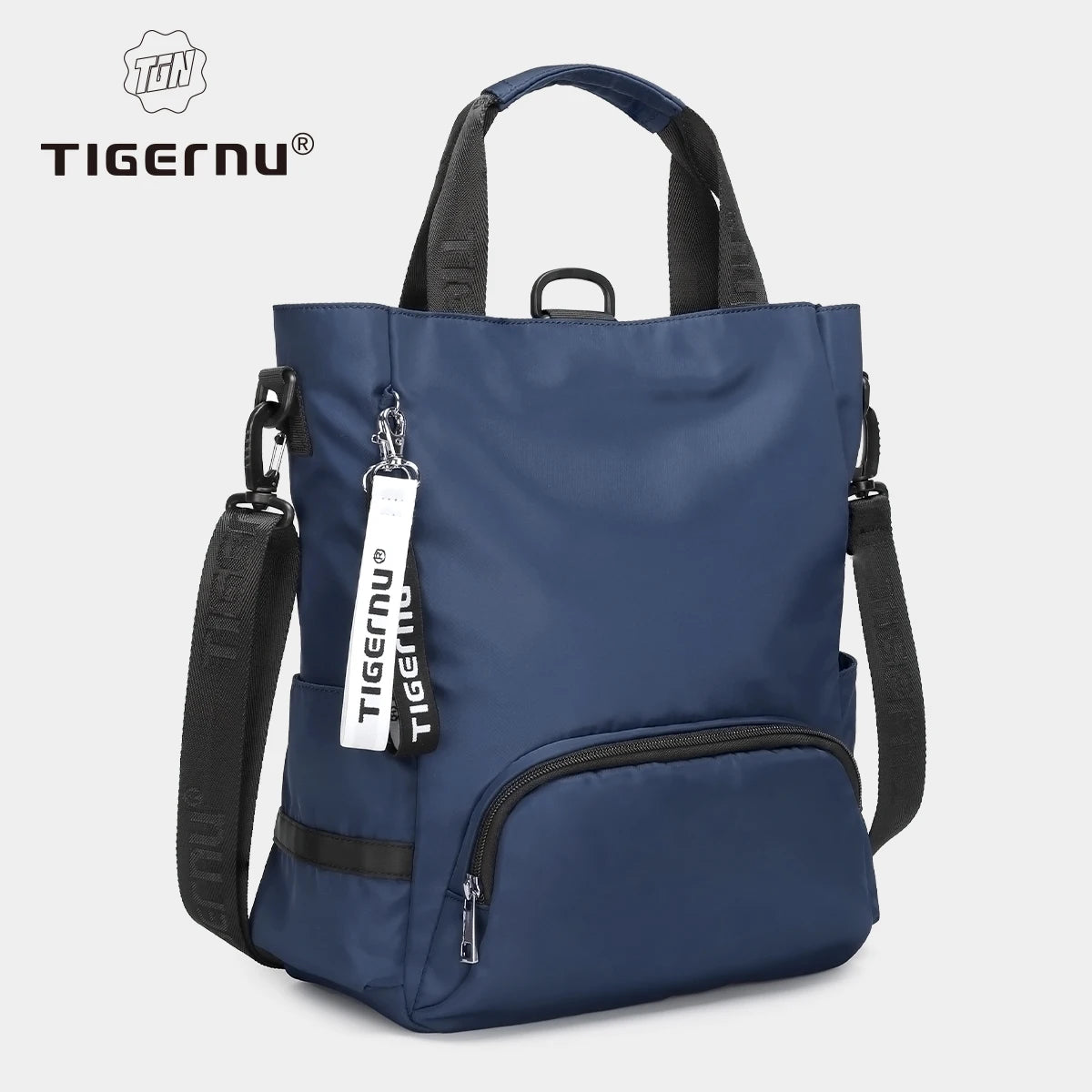 3-in-1 Nylon Backpack, Tote and Shoulder Bag – detail view 9