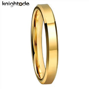 4mm Tungsten Carbide Wedding Band