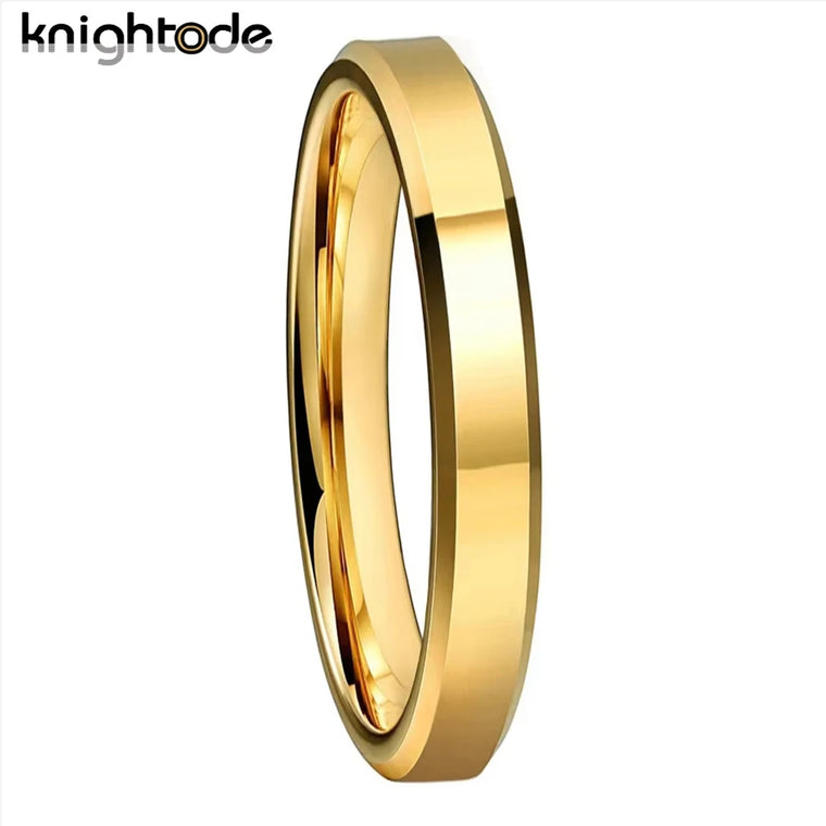 4mm Tungsten Carbide Wedding Band