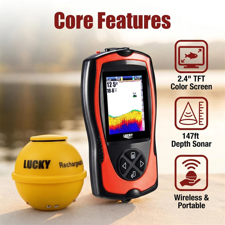 Wireless Castable Sonar Fish Finder