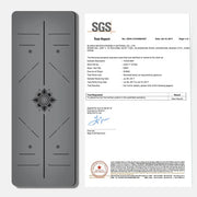 Natural Rubber Lotus Yoga Mat