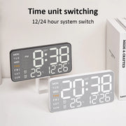 Mirror Finish Digital Wall Clock