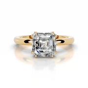 3–6CT Moissanite Sterling Silver Ring
