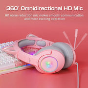K9 RGB Wired Gaming Headset with Detachable Cat Ears – detail view 4
