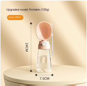 Portable Dog Water Bottle & Feeding Cup