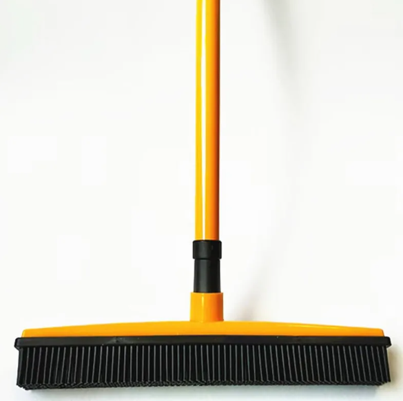 Pet Hair Removal Broom with Washable Mop Head