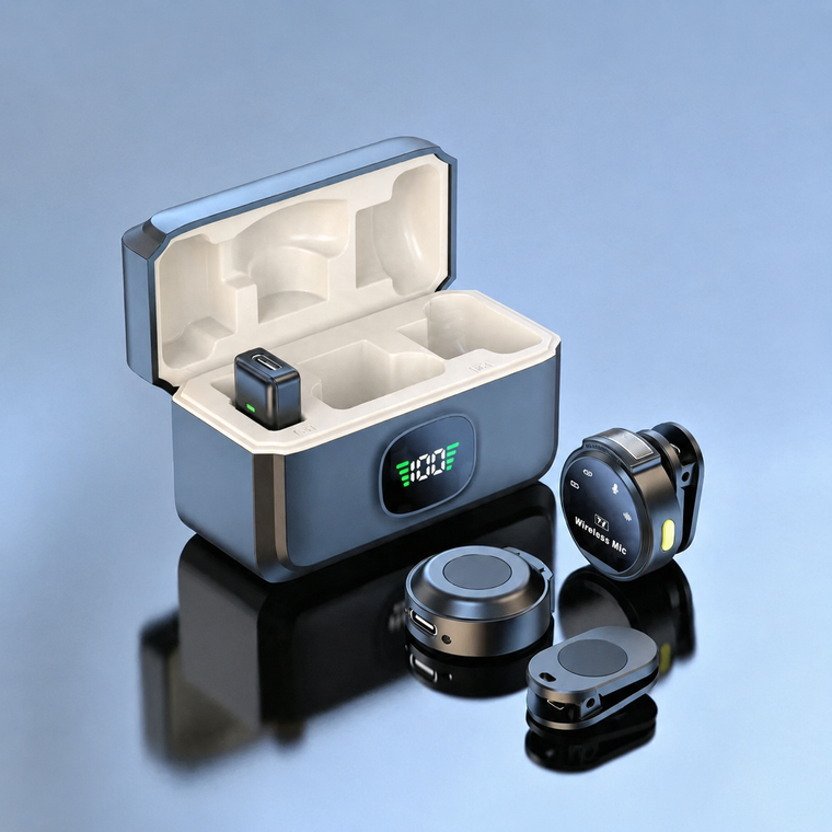 Wireless Lavalier Microphone for USB-C Devices